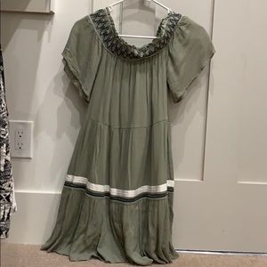 Off the shoulder dress